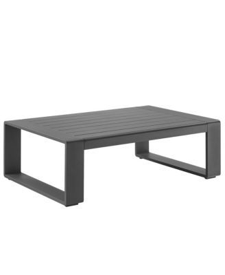  Lirienne Outdoor Patio Aluminum Coffee Table