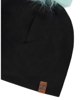  Girls' Stretch Jersey Hat with Pompom - Baby