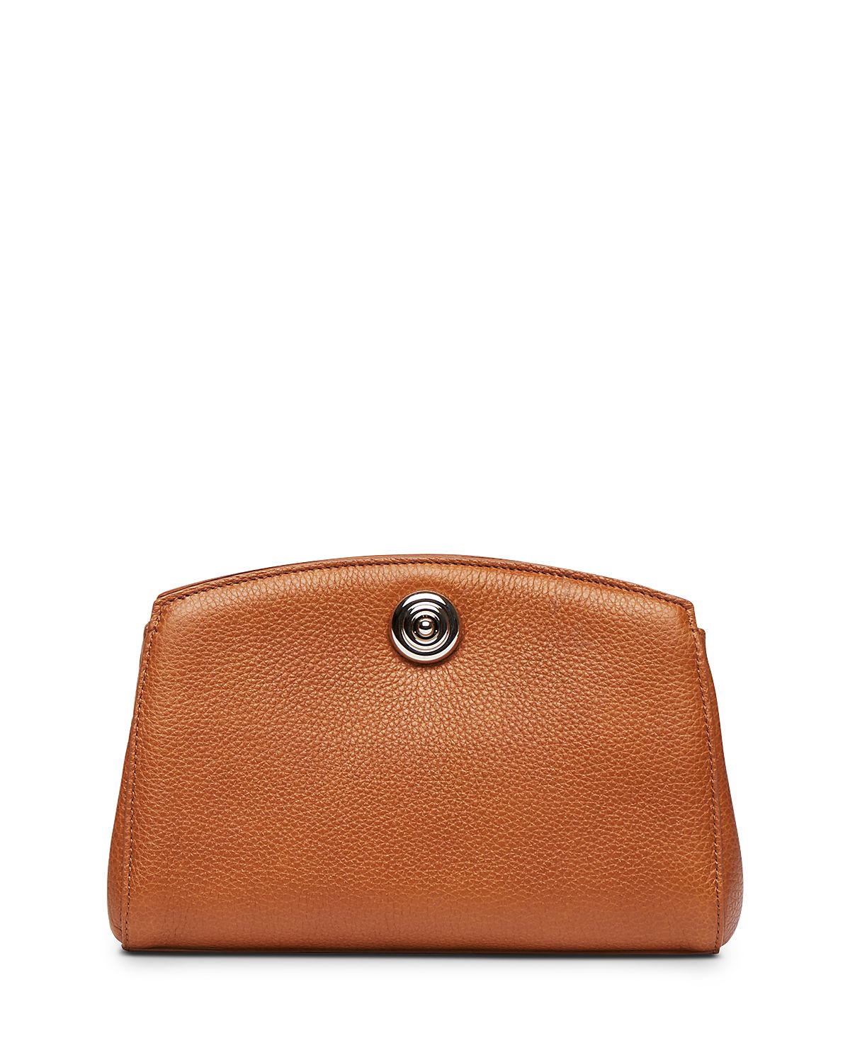 Liffner Small Pushlock Leather Clutch