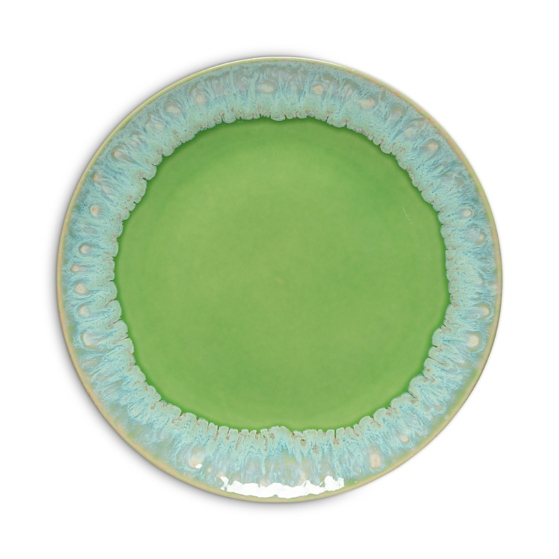 Costa Nova Bright Green Dinner Plate