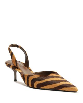 Women's Paola Animal Print Calf Hair Pumps