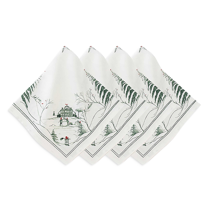 Juliska Country Estate Winter Frolic Napkin, Set of 4