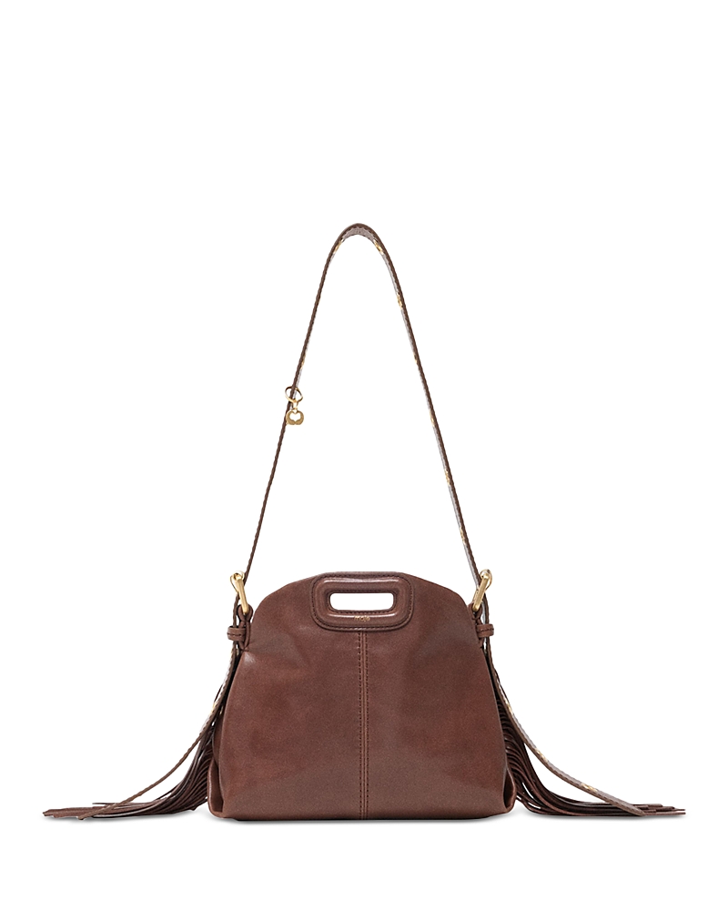 Maje Miss M Mini Leather Bag