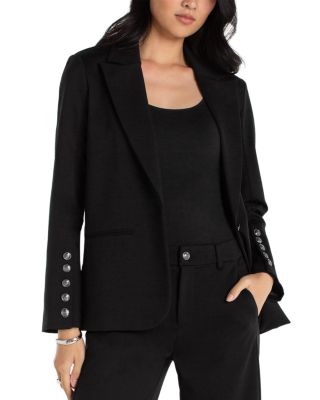 Blazer with Button Sleeve