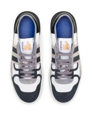  Unisex Clay Sneakers in Perforated Leather and Suede