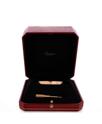  Love 4 Diamond Bracelet 18K Rose Gold with Diamonds