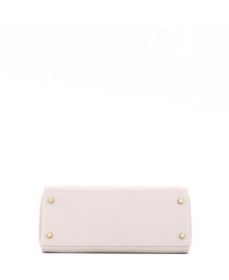 Kelly 28 Handbag Grey Togo with Gold Hardware