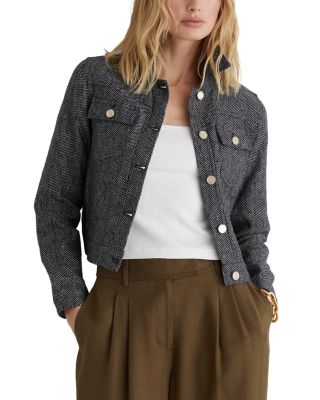 Bree Textured Trucker Jacket