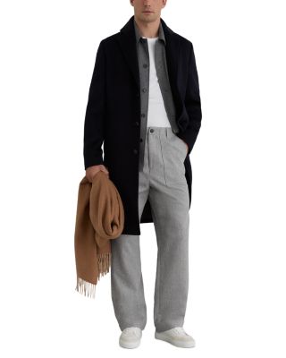 Wide Leg Wool Trousers