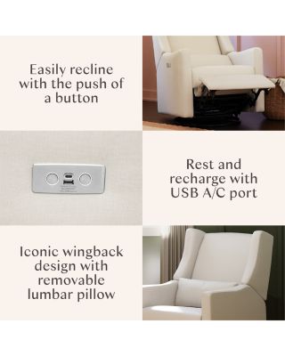 Kiwi Electronic Recliner Glider