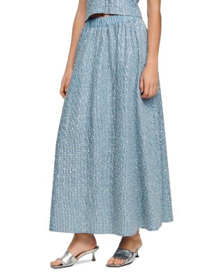 Isea Sequin Maxi Skirt