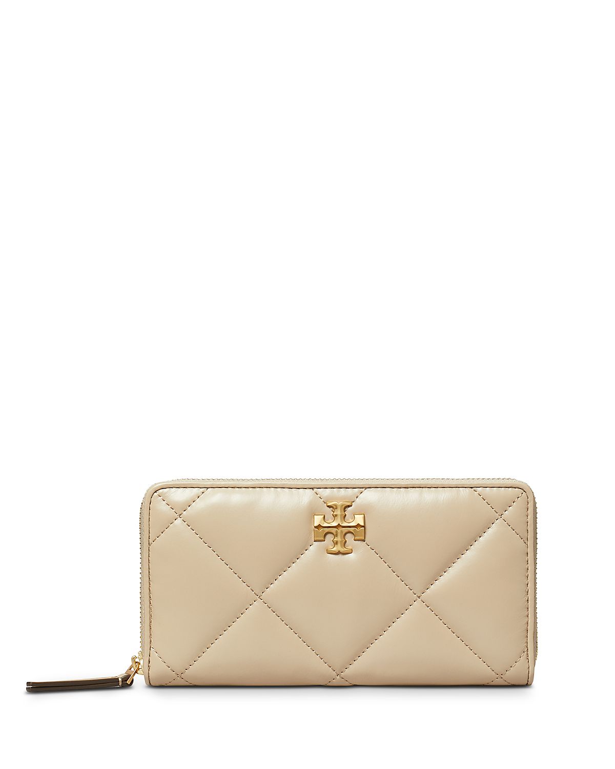 Tory Burch Kira Diamond Quilt Zip Continental Wallet