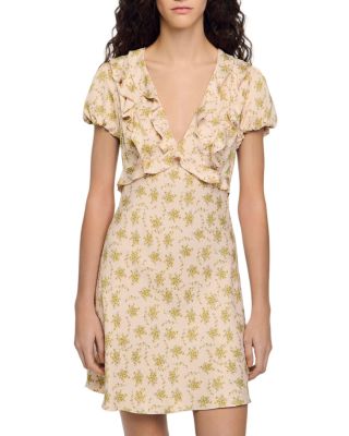 Louise Floral Print Mini Dress