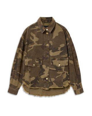 Hettie Camo Shacket