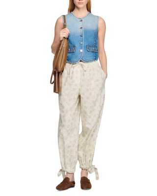 Davi Floral Wide Leg Pants
