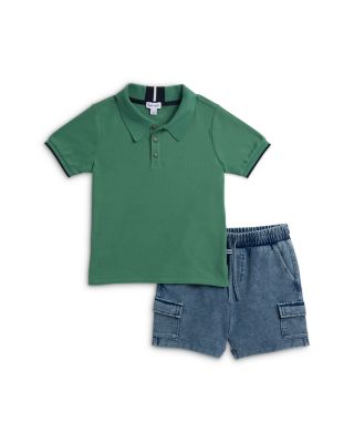 Boys' Polo Shirt & Cargo Shorts Set - Little Kid