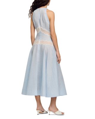 Nathalie Lace Trim Dress