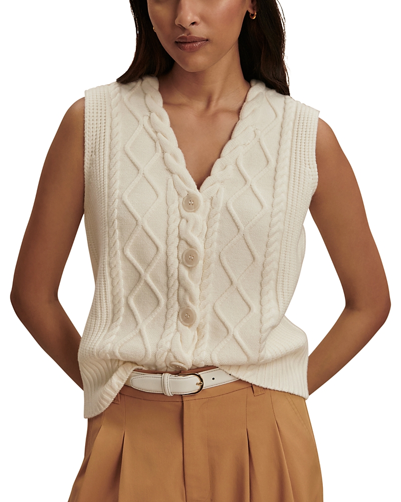 Varley Tatyana Cable Knit Vest