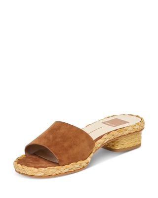 Women's Dixi Suede Espadrille Slide Sandals