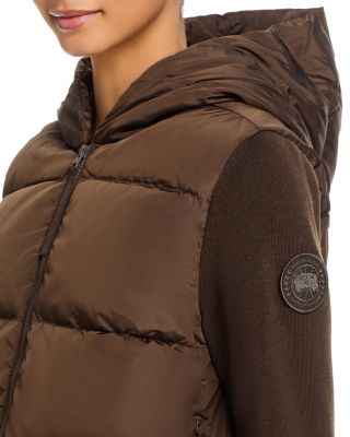 Hybridge Quilted Knit Hoody Jacket