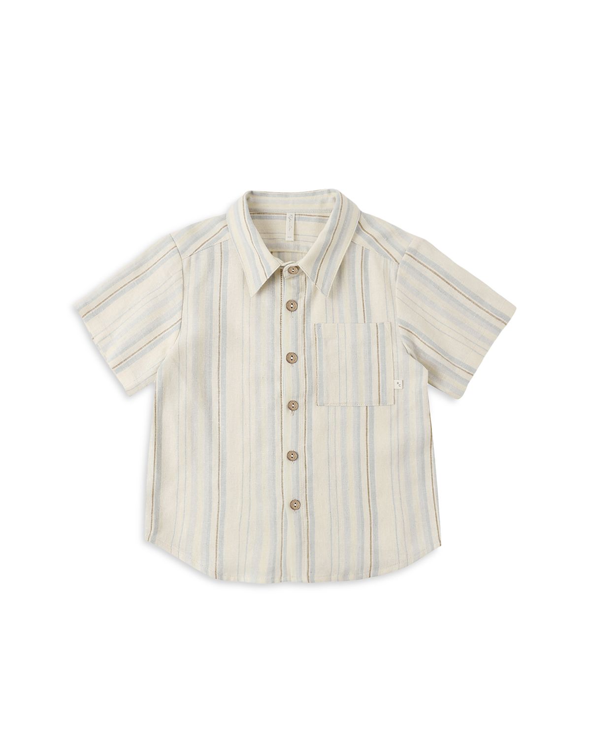 Rylee + Cru Boys' Striped Collared Short Sleeved Shirt - Little Kid