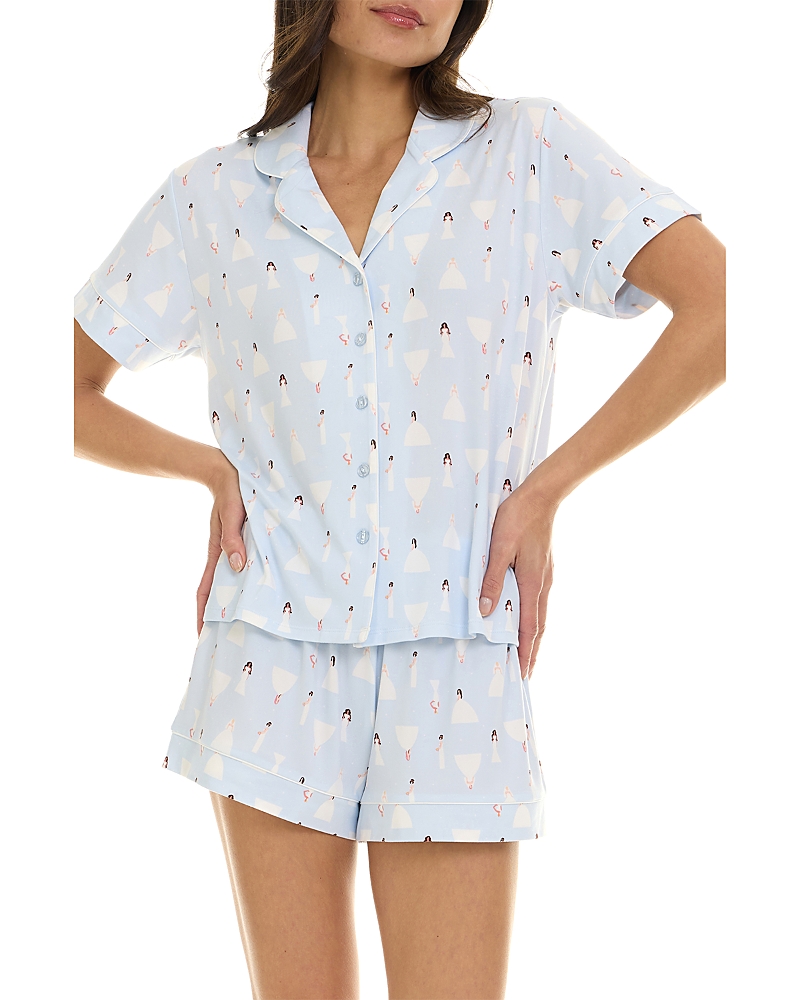 Flora Nikrooz Joy Notch Short Pajama Set