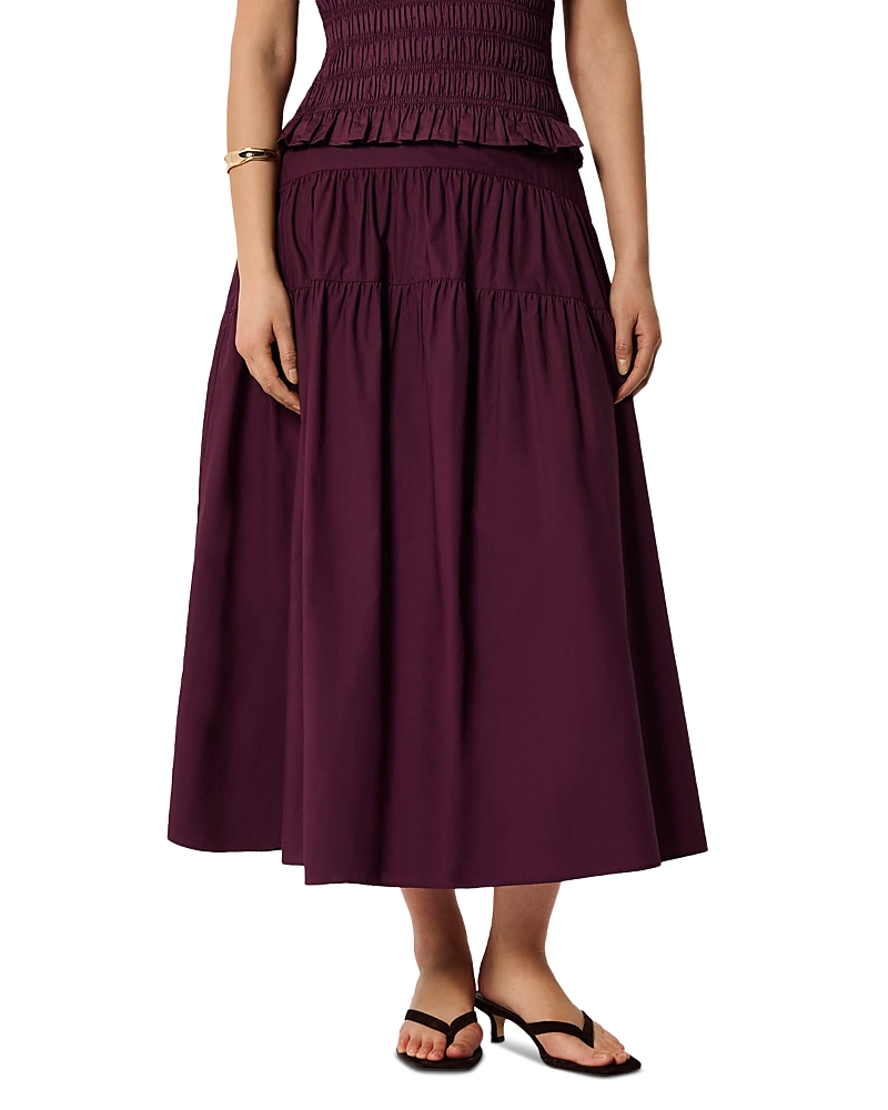 Whistles Tiered Hem Skirt