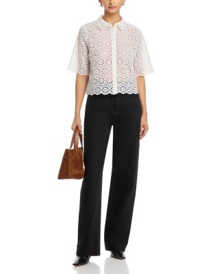 The Petal Eyelet Blous