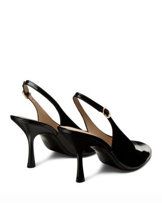 Women's Madison Patent Leather Slingback Pumps 