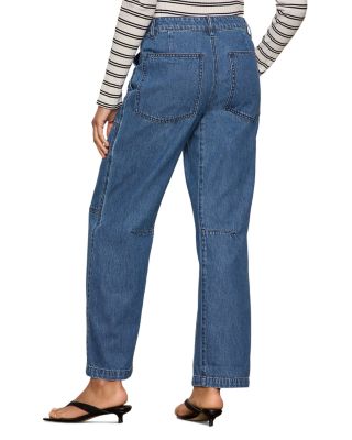 Boyfriend High Rise Utility Jeans in High Noon