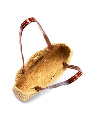 Raffia Embellished Shoulder Bag