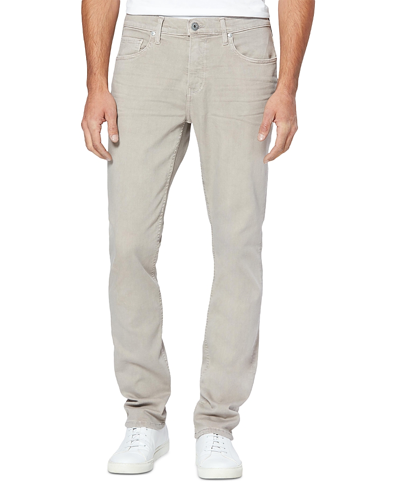 Paige Federal Slim Straight Jeans in Aged Beige