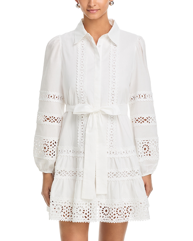 Layered with Love Aubrey Tie Front Shirt Dress