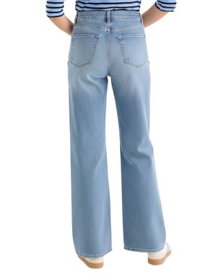 Vantage Wide Leg Jeans in Coastline