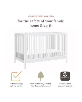 Swell 4 in 1 Convertible Crib with Toddler Bed Conversion Kit
