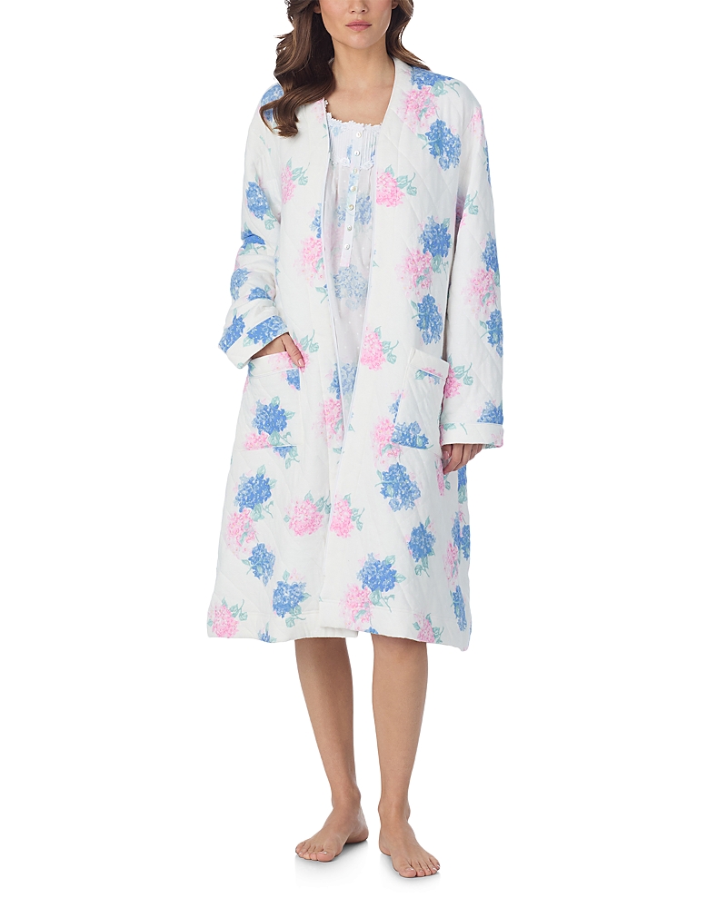 Eileen West Dream Diamond Quilt Zip Robe