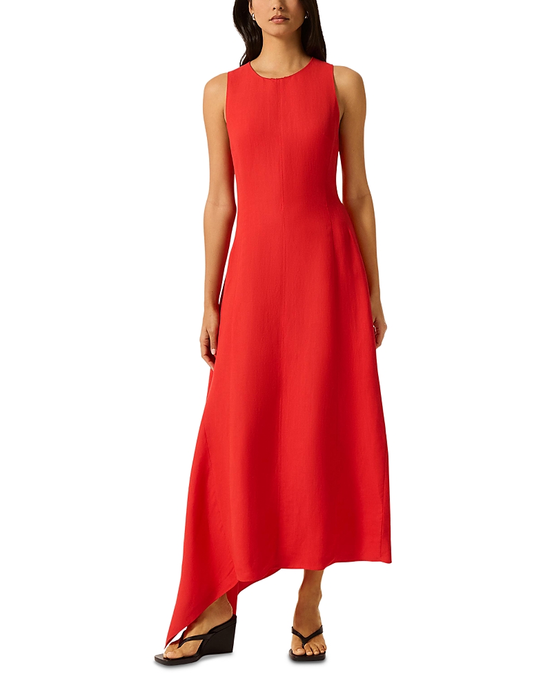 Argent Asymmetrical Dress