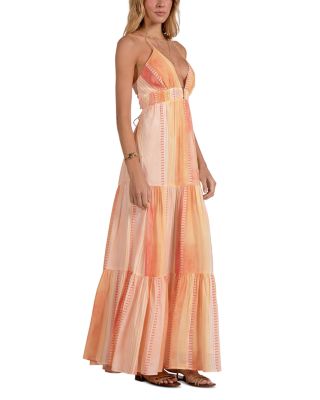 V Neck Maxi Dress Swim Cover-Up