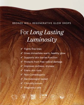 Bronze Well Regenerative Glow Drops 1 oz.