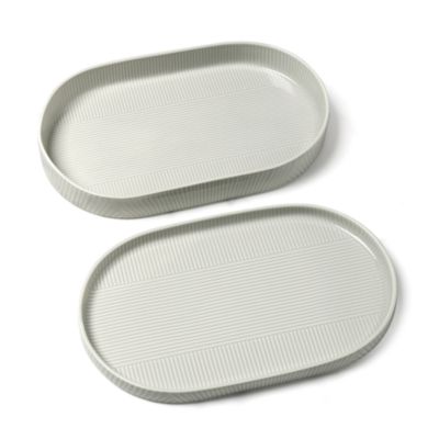 Modulus 2 Piece Serving Set, Vapor