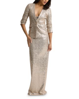 Luxe Sequin Shawl Jacket