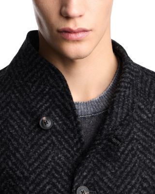 Wool Blend Jersey Jacket