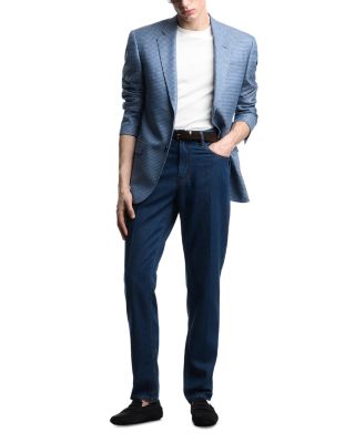 J50 Regular Fit Jeans in Medium Blue Denim