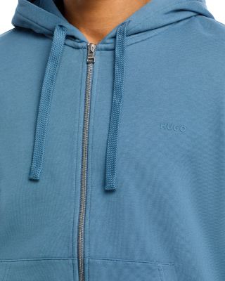 Dapozip Full Zip Drawstring Hoodie