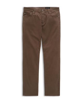 Tellis Slim Straight Fit Twill Pants