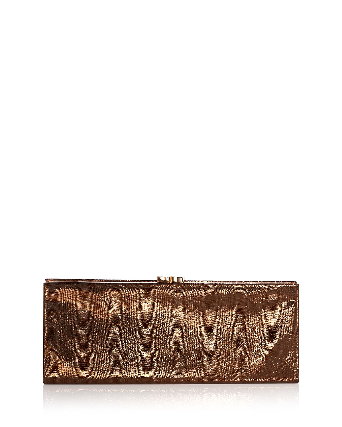 Aqua Long Frame Clutch - Exclusive