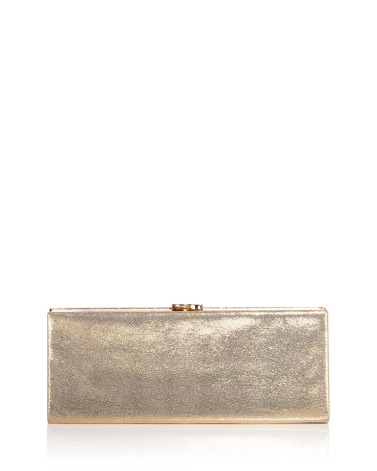 Aqua Long Frame Clutch - Exclusive