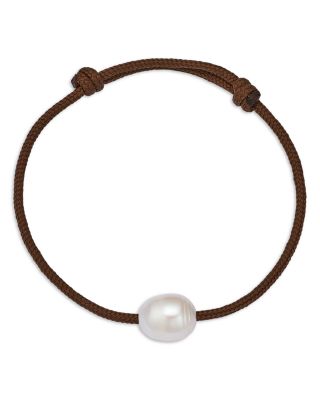 14K Yellow Gold Paracord Midi Bitty Heart Charm Cord Bracelet