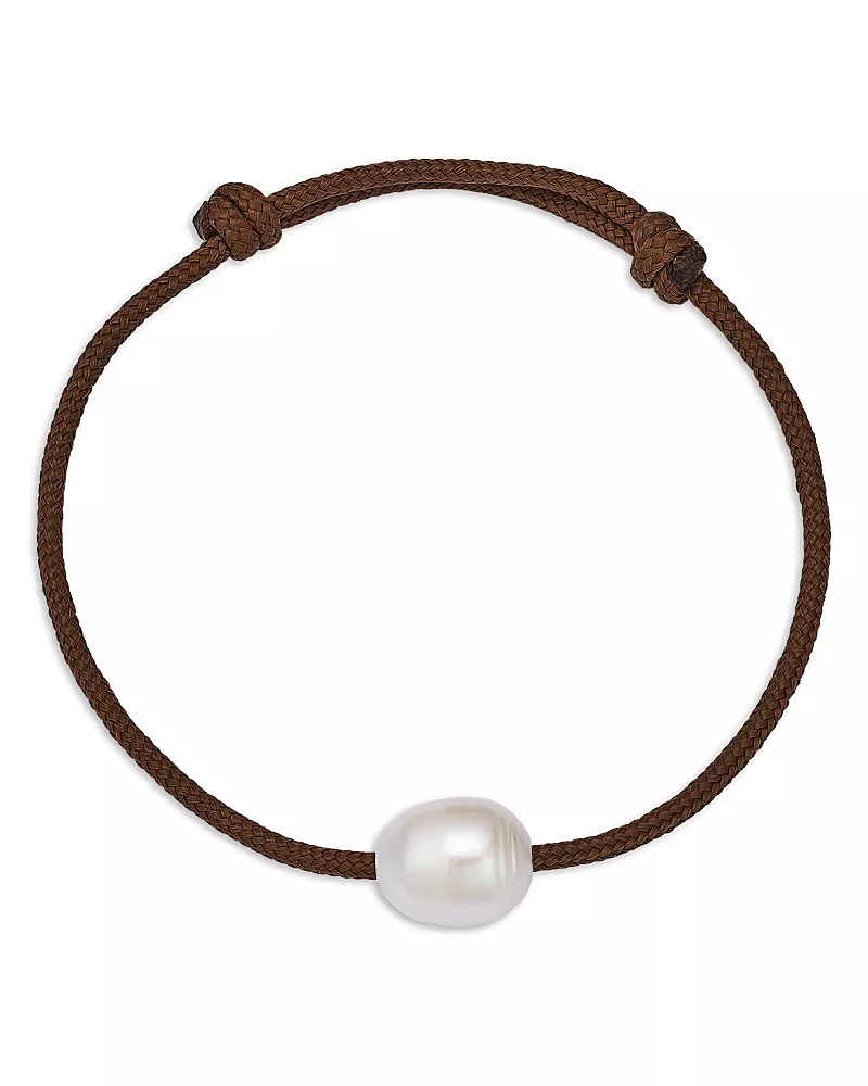 Zoe Chicco Paracord Cultured Freshwater Baroque Pearl Cord Bracelet