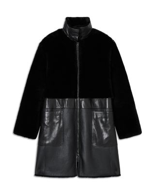 Reversible Shearling Coat